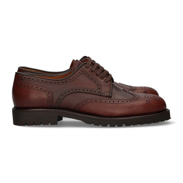 Blucher calf tobacco pala vega Valverde del Camino