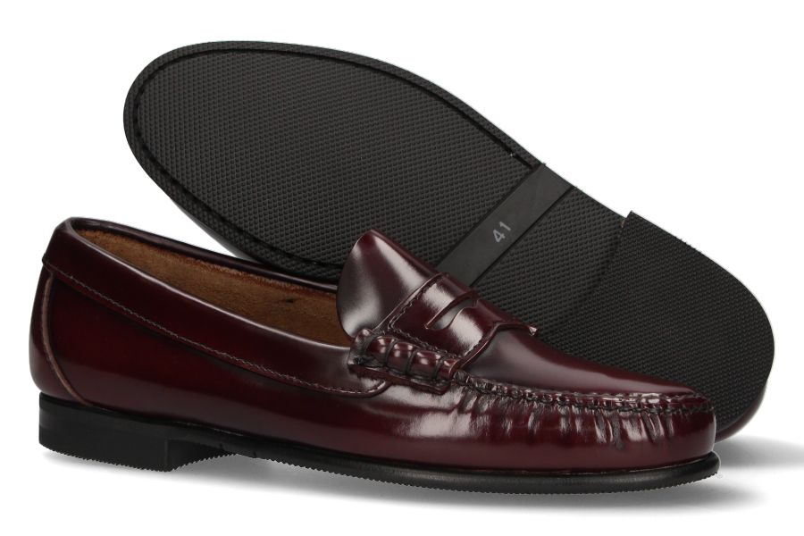 Burgundy Masked Moccasin