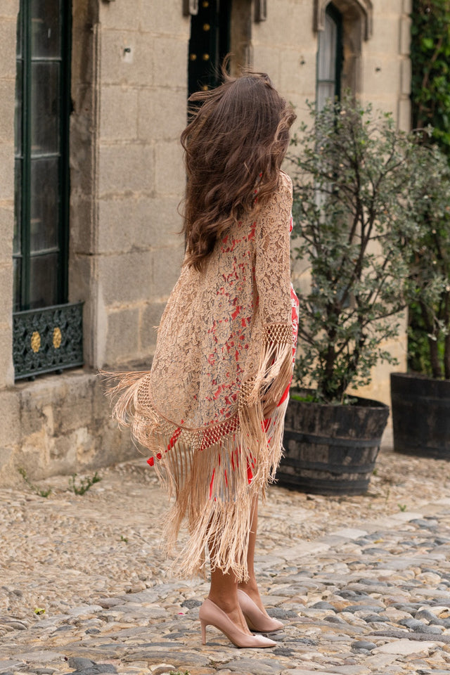 VESTIDO CORAL