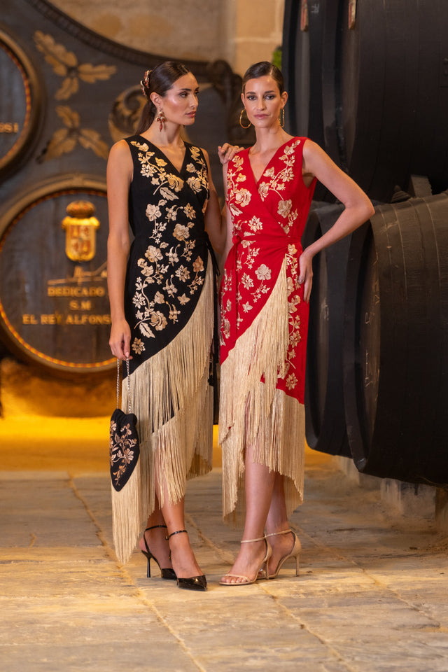 VESTIDO CORAL