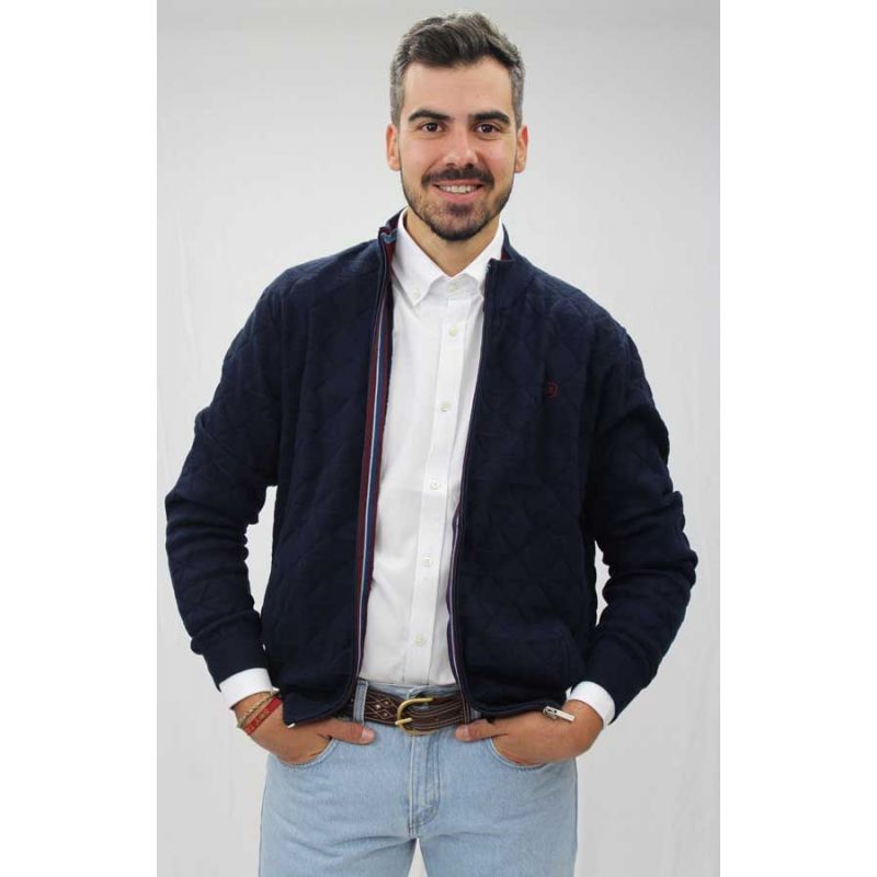 Jersey cremallera marino Jersey cremallera marino