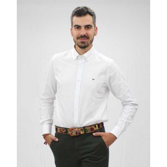 Camisa lisa blanca