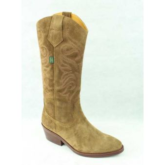 Bota cowboy capuccino