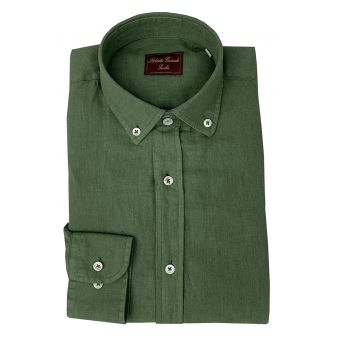Camisa botón kaki