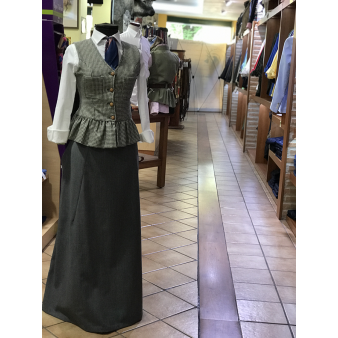 Saia de segurança de amazona em cinza