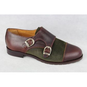 Zapato dos hebillas mujer...