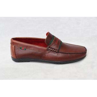 Mocasín antifaz castaña...
