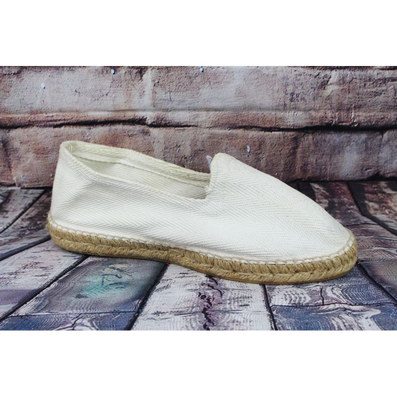 Sapato de palha branco