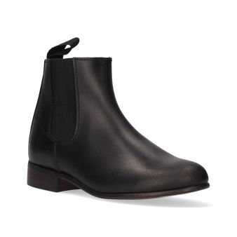 Short boy's black elastic boot Valverde del Camino