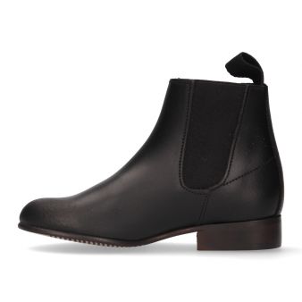 Short boy's black elastic boot Valverde del Camino