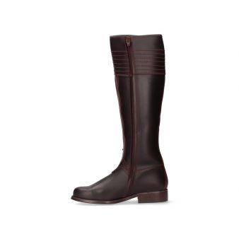 Knee-high sequinned boots (Cartuja model) with fringe embellishment Valverde del Camino