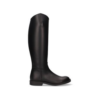 Black boy's riding boot...