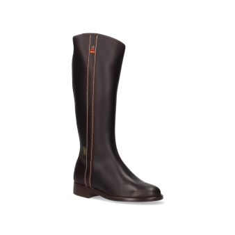 Boy's topstitched riding boot
