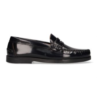 Mocassin antifas enfant marine