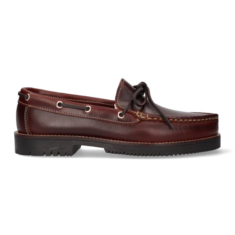 Mocassin avec nœud marron
