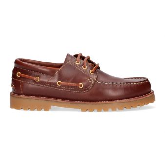Leather Back to School Deck Shoe