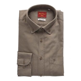 Camisa lisa taupe