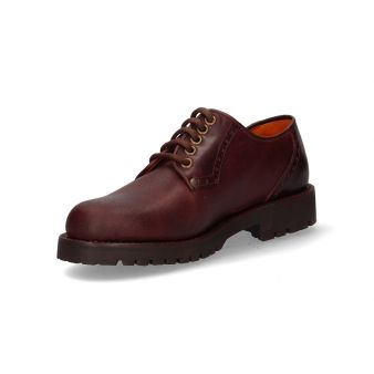 Blucher de couro liso Valverde del Camino
