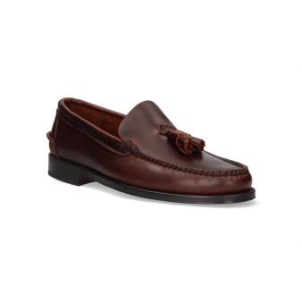 Mocassin avec pompons marron