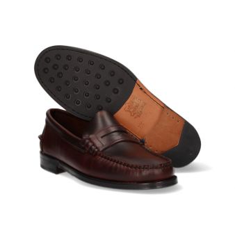 Mocassin avec antifas marron
