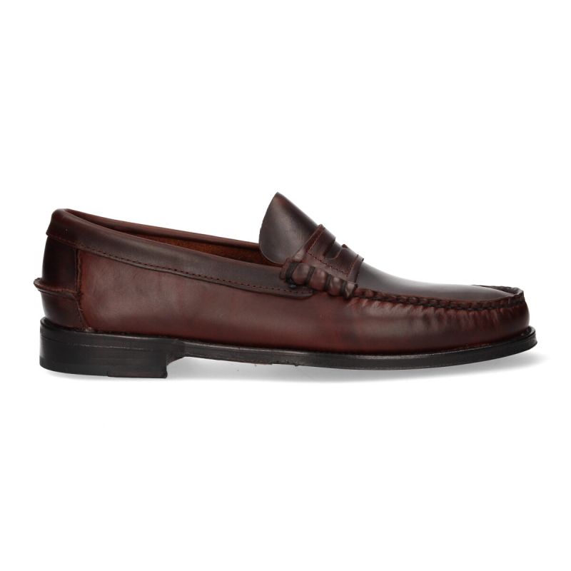 Mocassin avec antifas marron