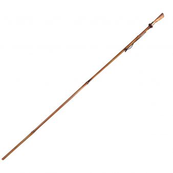 Cravache en bambou avec pommeau en bois