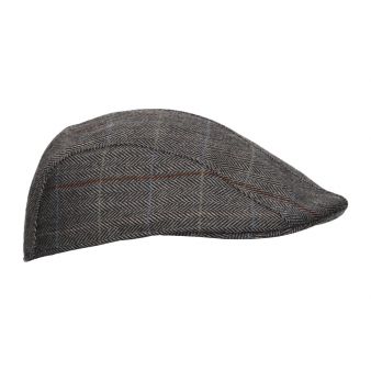 Gorra campera espiga gris