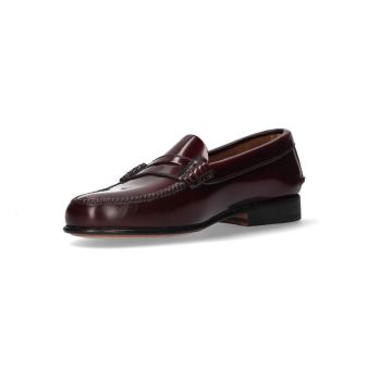 Mocassin avec antifas bordeaux