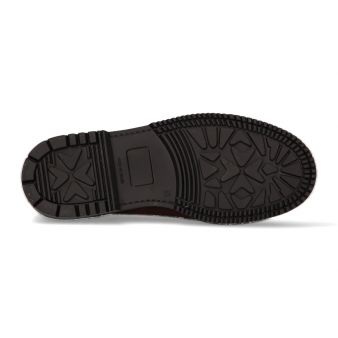 Mocassin avec pompons marron