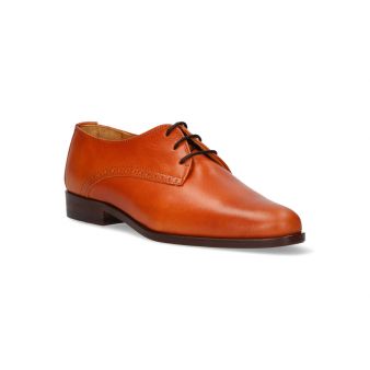 Chaussure anglaise femme en cuir