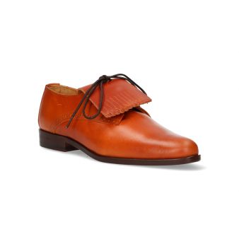 Chaussure anglaise femme en cuir