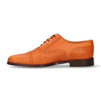 Punched English Leather Shoe