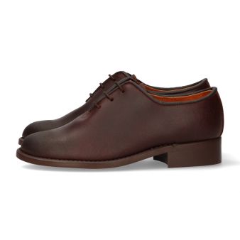 English style boy's shoe for chestnut gaiter Valverde del Camino