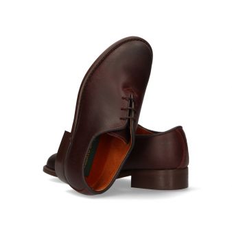 English style boy's shoe for chestnut gaiter Valverde del Camino