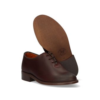 English style boy's shoe for chestnut gaiter Valverde del Camino