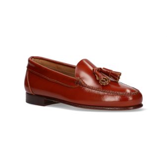 Mocassin avec pompons nobel