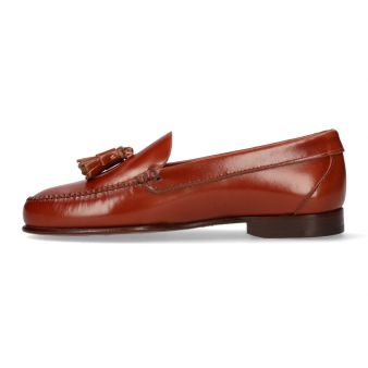 Mocassin avec pompons nobel