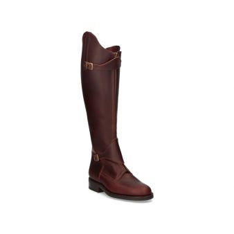 Chestnut calf horse-riding boot Valverde del Camino