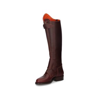 Chestnut calf horse-riding boot Valverde del Camino