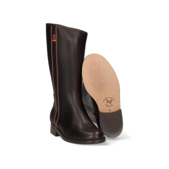 Boy's topstitched riding boot Valverde del Camino