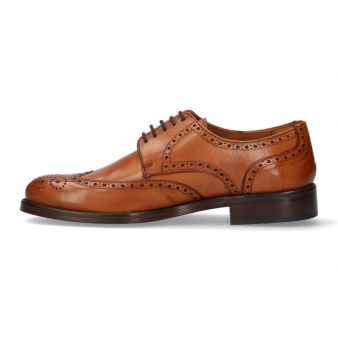 Blucher bout vega en cuir