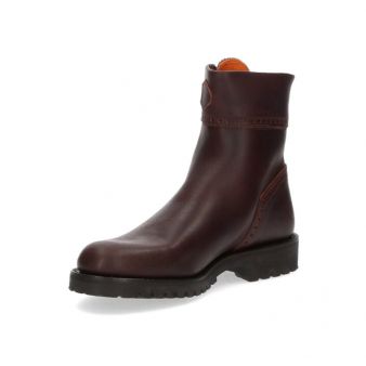 Low-cut calfskin hunting boot Valverde del Camino