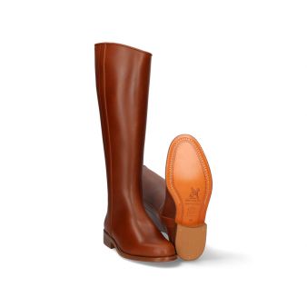 Pilgrimage boot English style opening with zipper Valverde del Camino