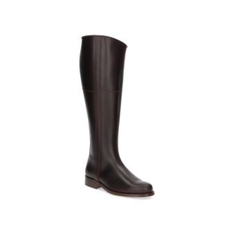 Bota campera com salto e borlas Valverde del Camino