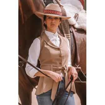 Gilet Pandora camel