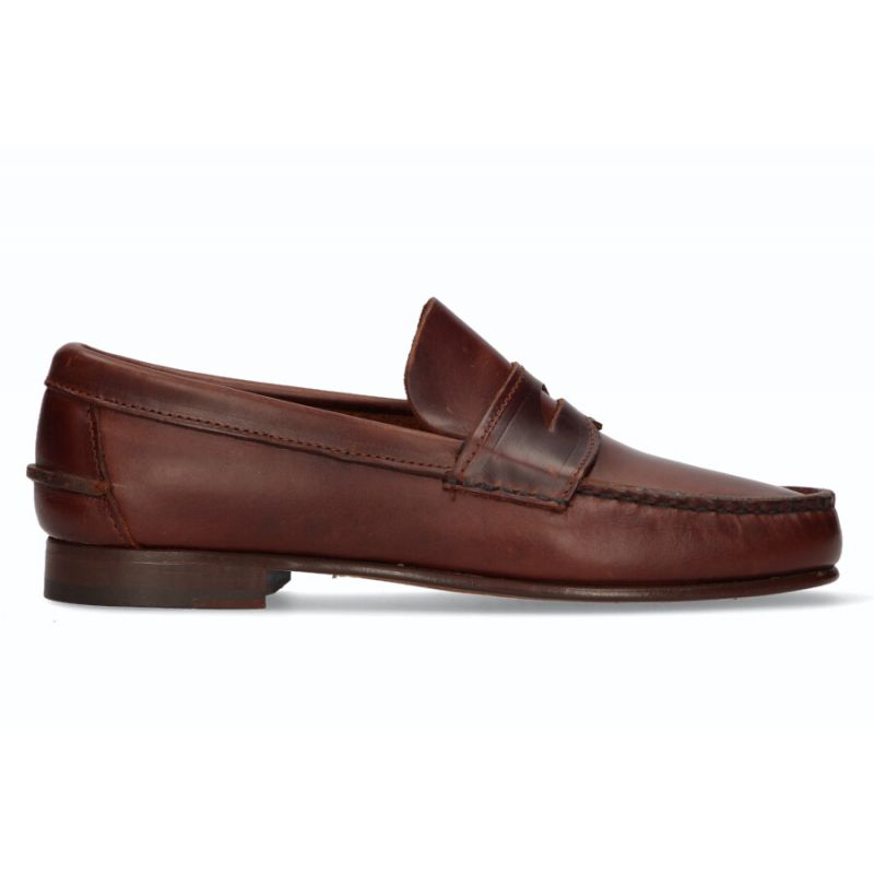 Mocassin avec antifas marron