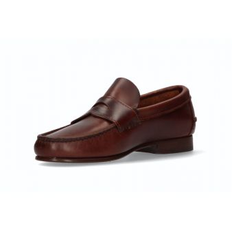 Mocassin avec antifas marron