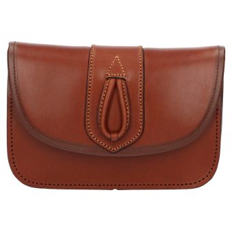 Pilgrimage pouch in leather...