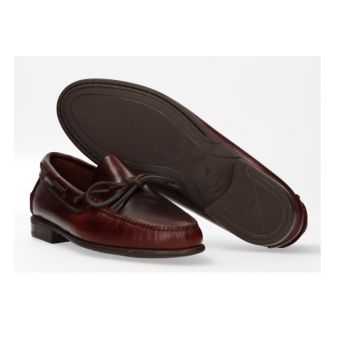 Mocassim com laço moka