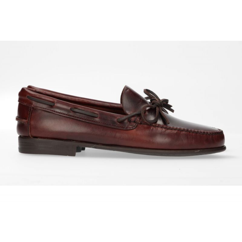 Mocassim com laço moka